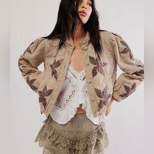 Free People Quinn Quilted Jacket